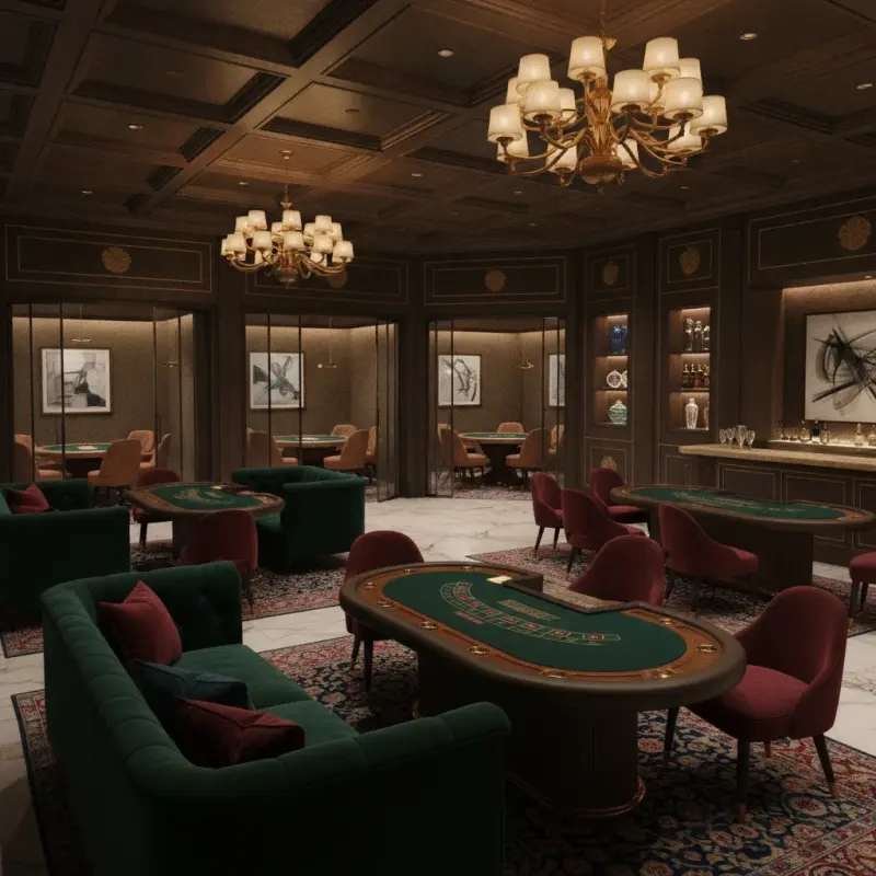 Exclusive VIP private gaming salon